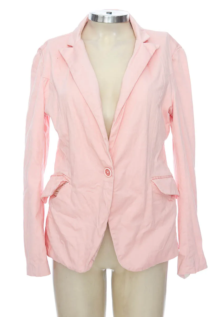 CHAQUETA / ABRIGO COLOR ROSADO  G11