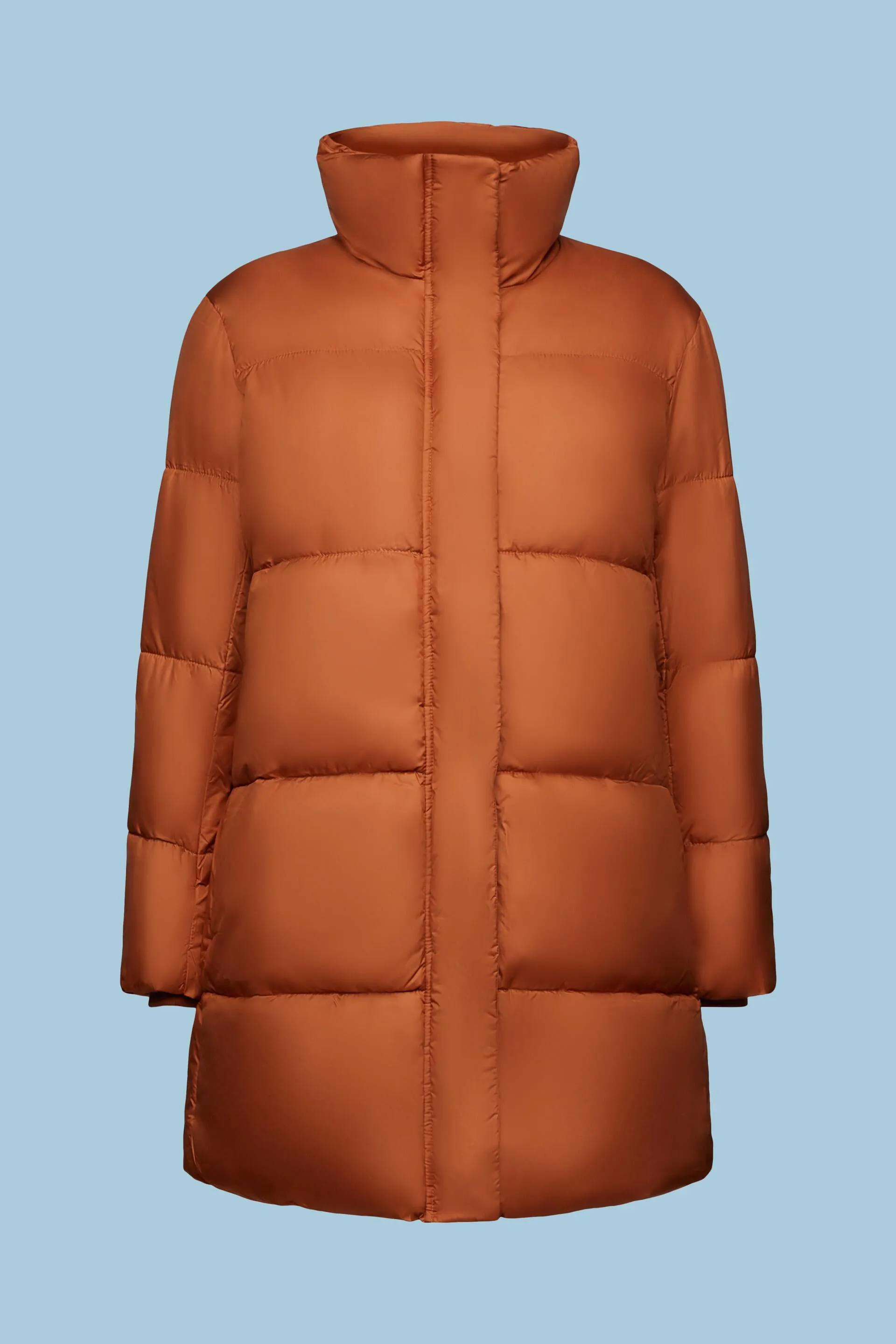 Chaqueta acolchada larga
