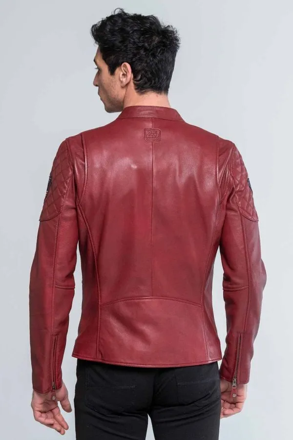 Chaqueta Hombre Steve Mcqueen Lenny3 Dark Red