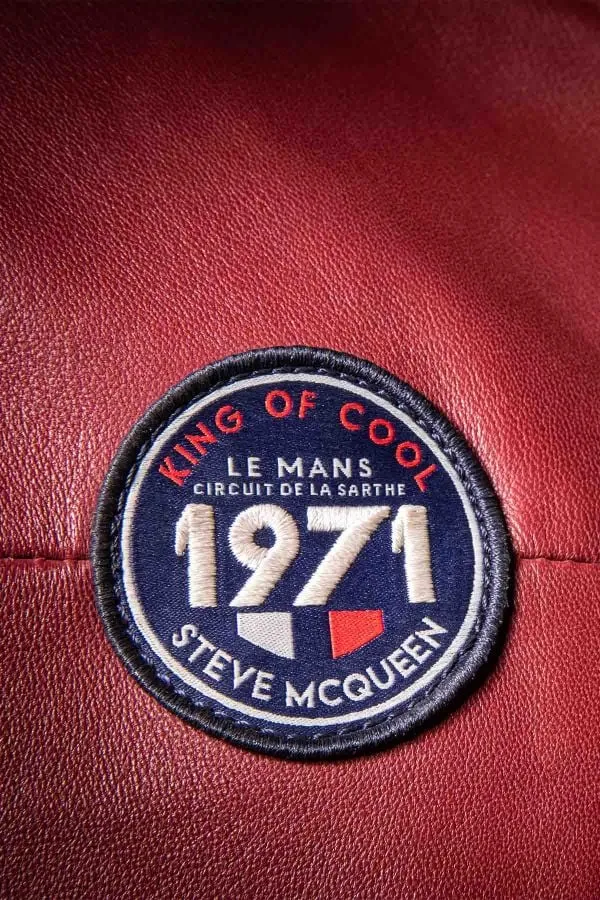 Chaqueta Hombre Steve Mcqueen Lenny3 Dark Red