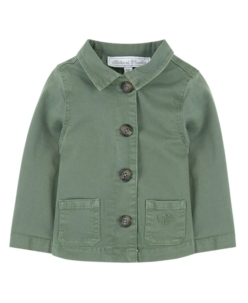 Chaqueta Niño TARTINE ET CHOCOLAT Caqui
