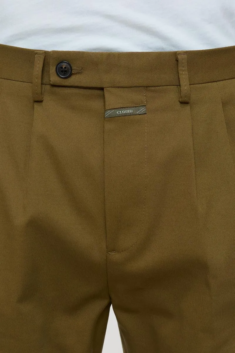 CLOSED PANTALÓN BERGEN TAPERED GOLDEN MOSS