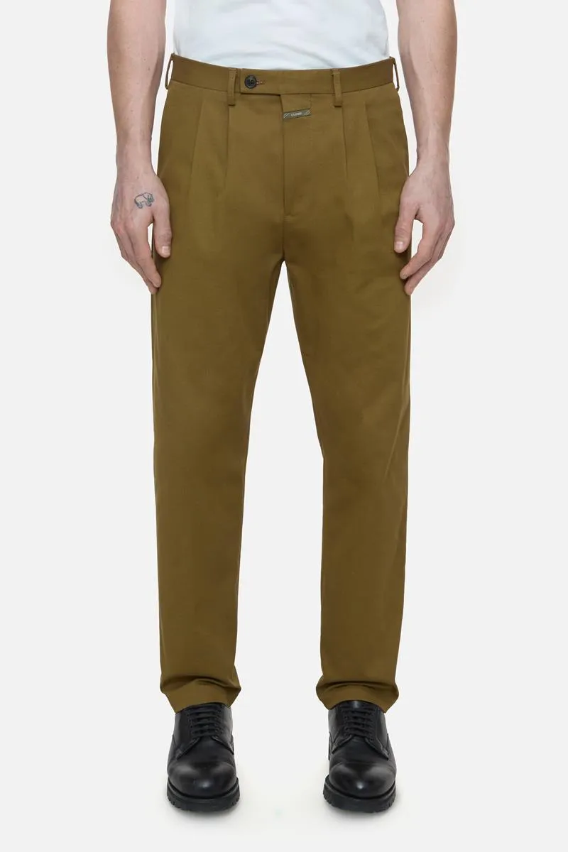 CLOSED PANTALÓN BERGEN TAPERED GOLDEN MOSS