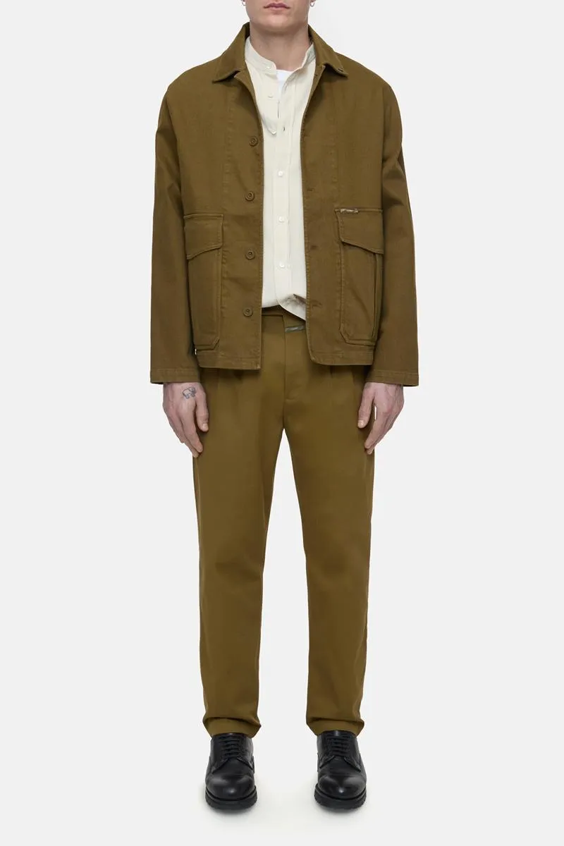 CLOSED PANTALÓN BERGEN TAPERED GOLDEN MOSS