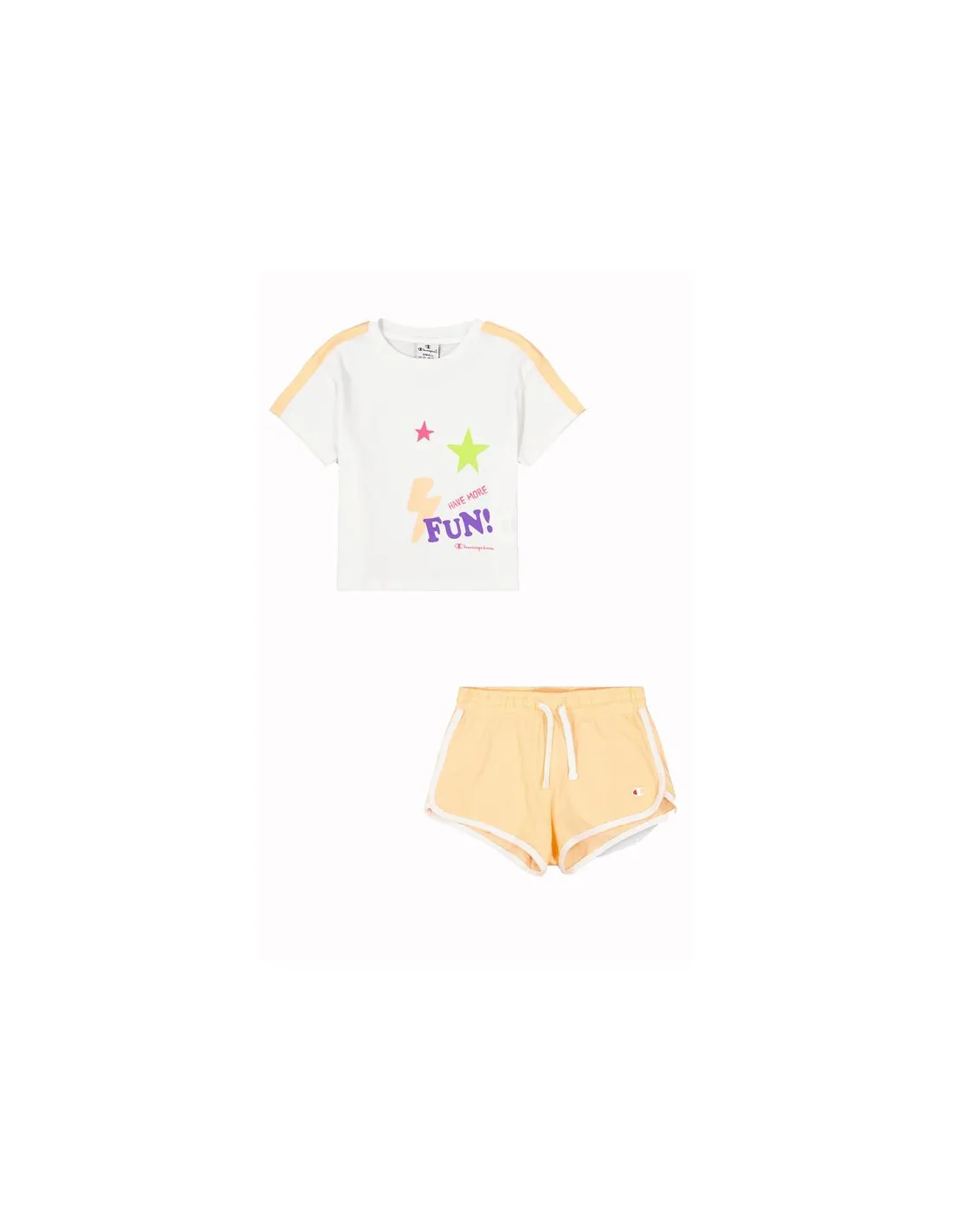 Conjunto Champion Set Blanco Niña