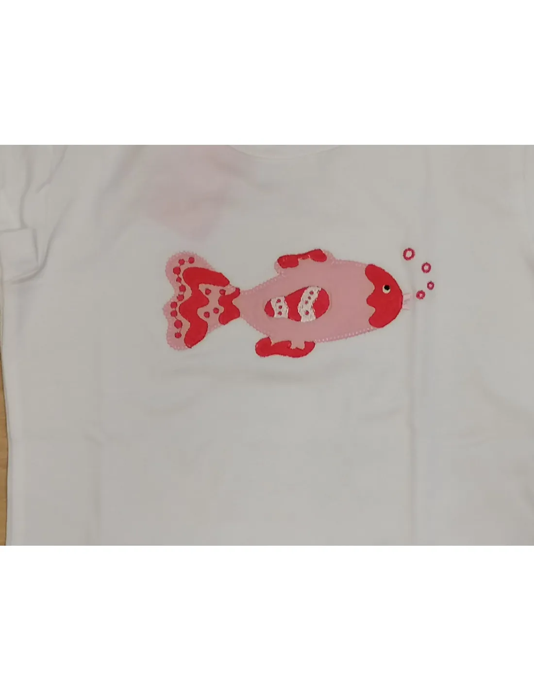 Conjunto de baño para bebé niña Pececillo pompa