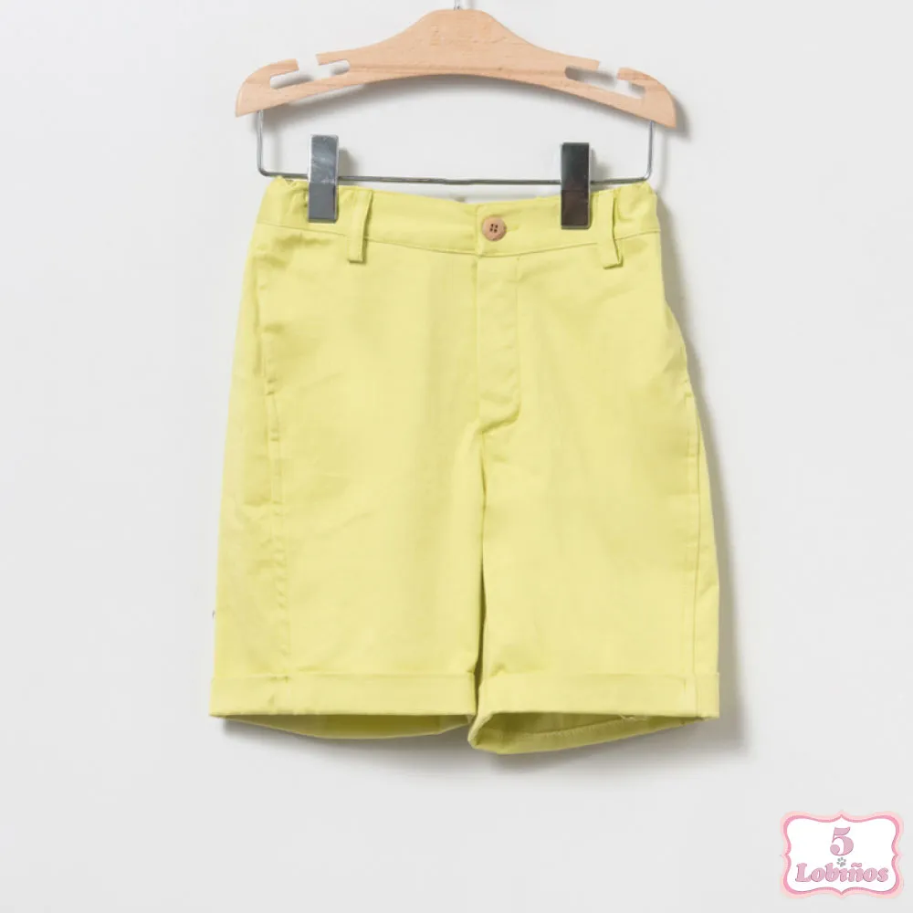 CONJUNTO NIÑO CUADROS MULTICOLOR Coco Acqua
