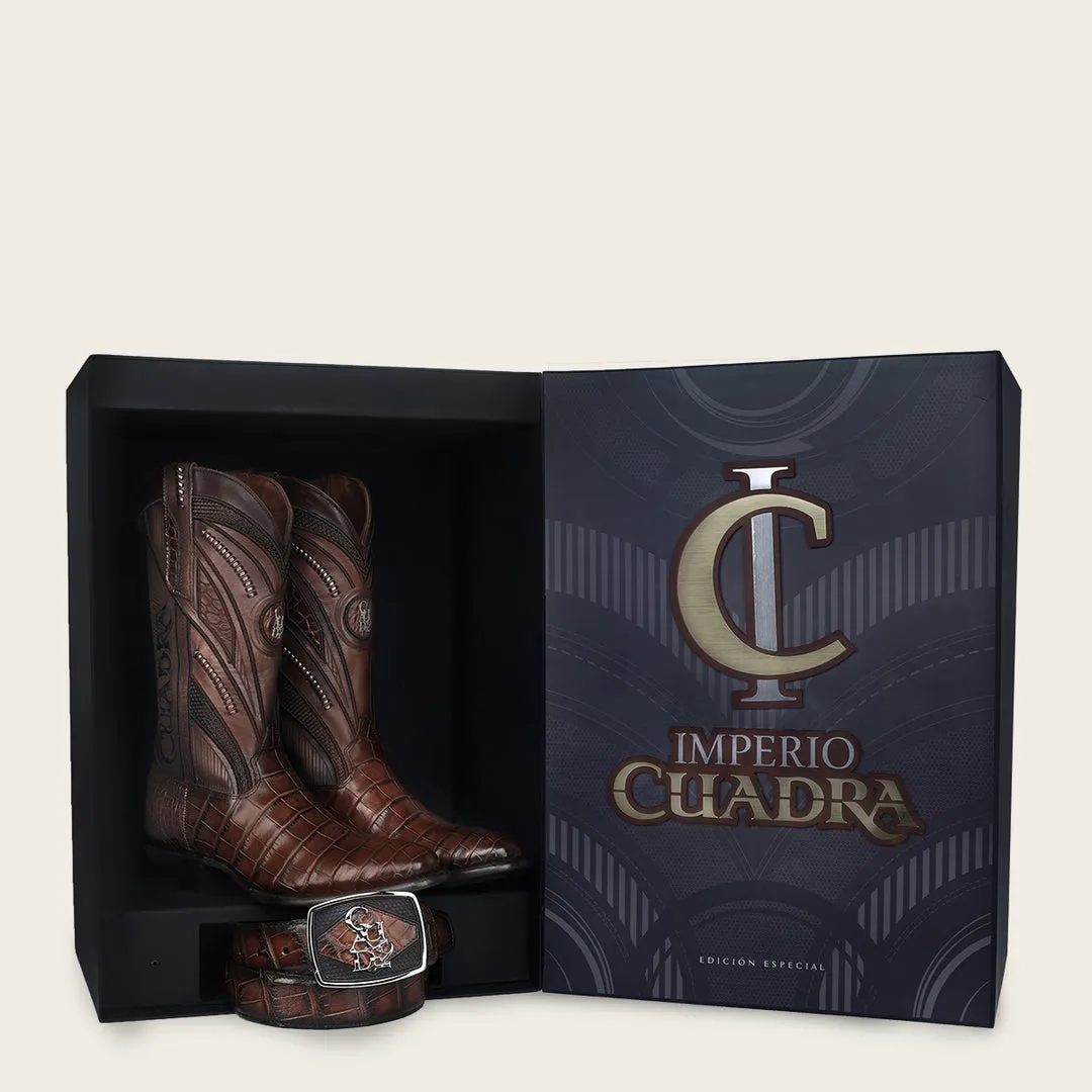 Cuadra Imperio Alligator Edición Especial 2024 Café