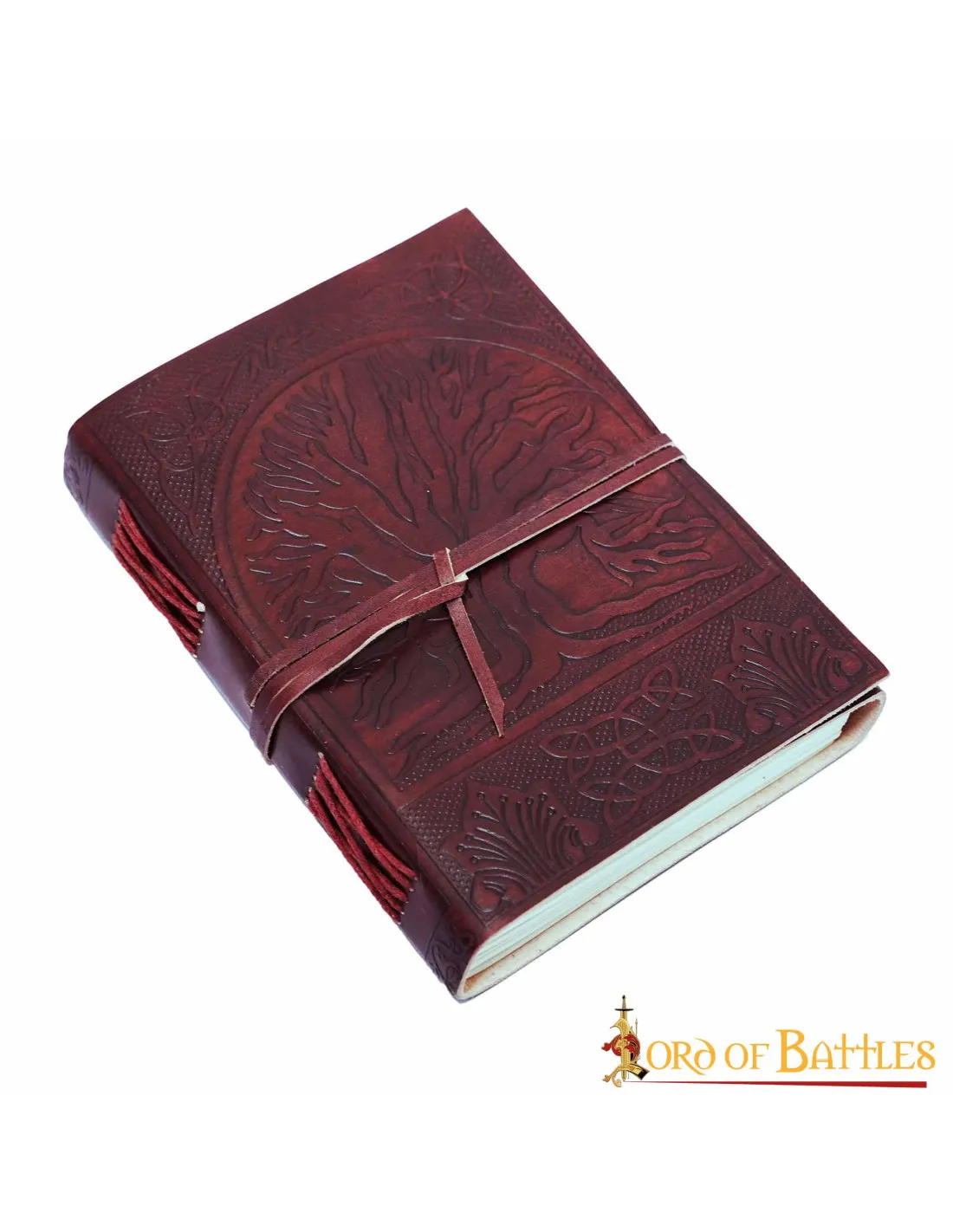 Diario medieval del árbol de la vida Yggdrasil (17,7x12,7 cm.)
