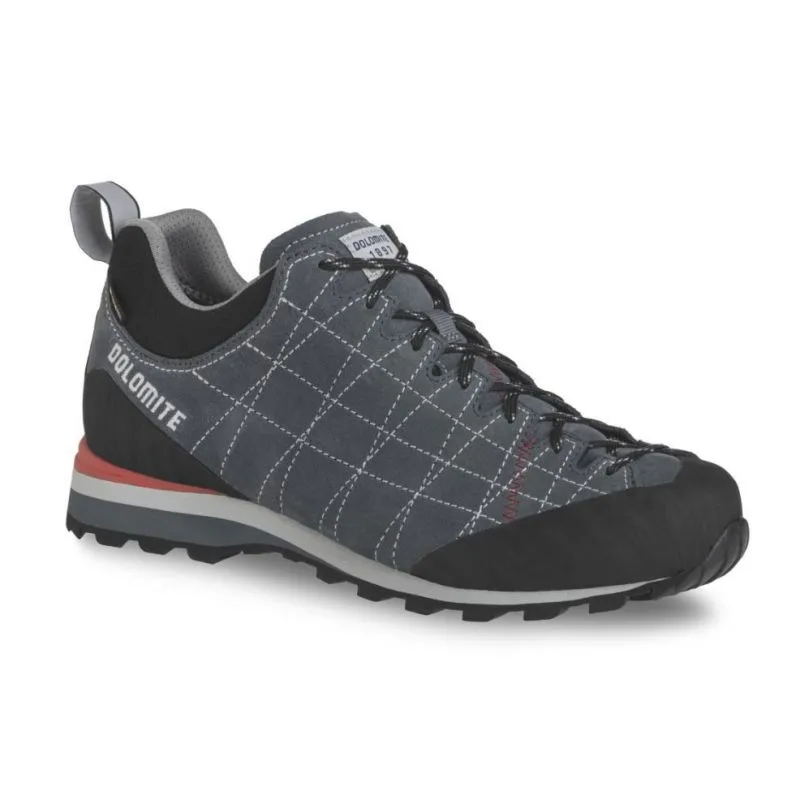DOLOMITE DIAGONAL GORETEX (GRIS TORMENTA/ROJO FEROZ) CALZADO HOMBRE