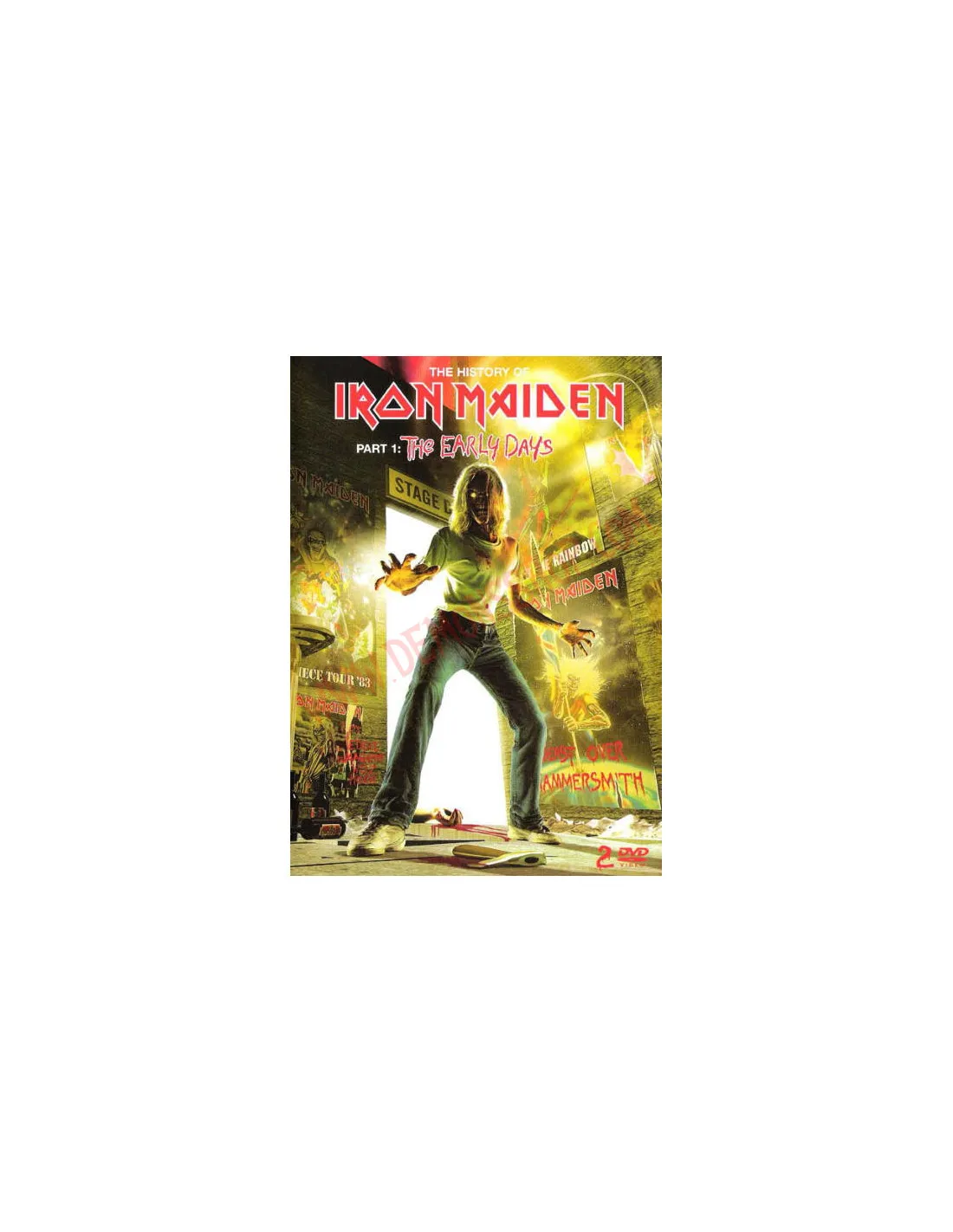 DVD Iron Maiden ‎– The History Of Iron Maiden Part 1: The Early Days