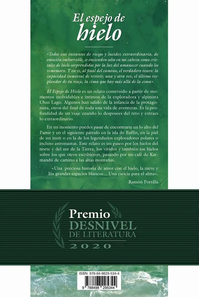 ed. desnivel El espejo de hielo