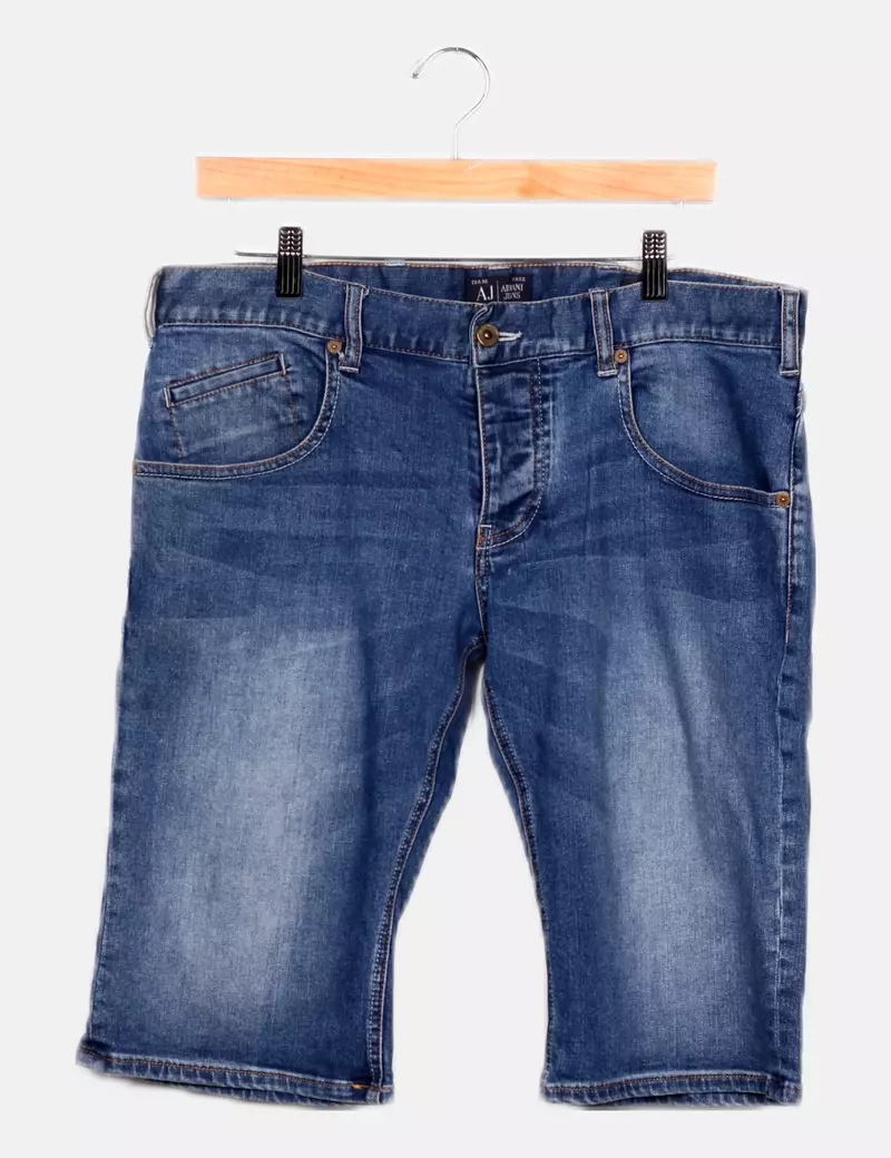 Emporio Armani Short denim básico