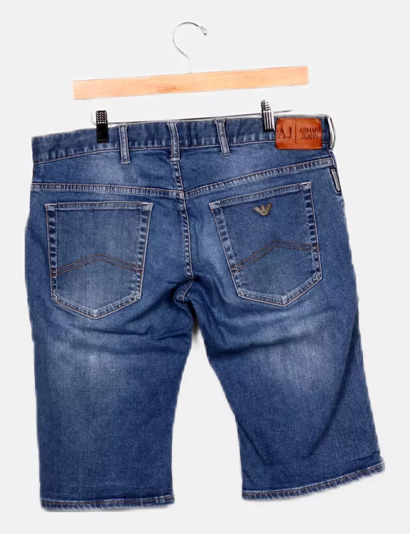 Emporio Armani Short denim básico