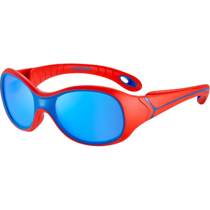 Gafas infantiles Cébé S'kimo (Rojo Azul Mate Zona Azul Gris Claro Cat.3 Azul)