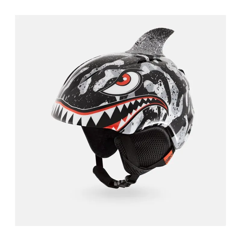 Giro LAUNCH PLUS (BLACK/GREY TIGER SHARK) S casco esquí niño