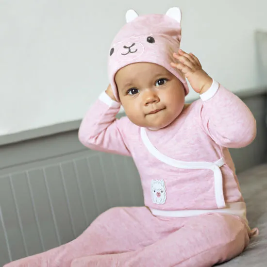Gorro rosa para bebé recién nacido colección Baby Love