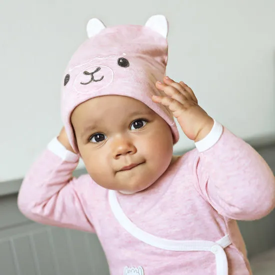 Gorro rosa para bebé recién nacido colección Baby Love
