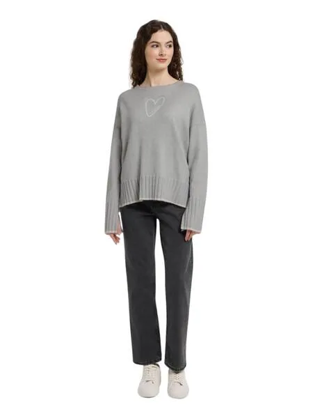 Jerseys, punto y sudaderas FRIEDA en gris para mujer.