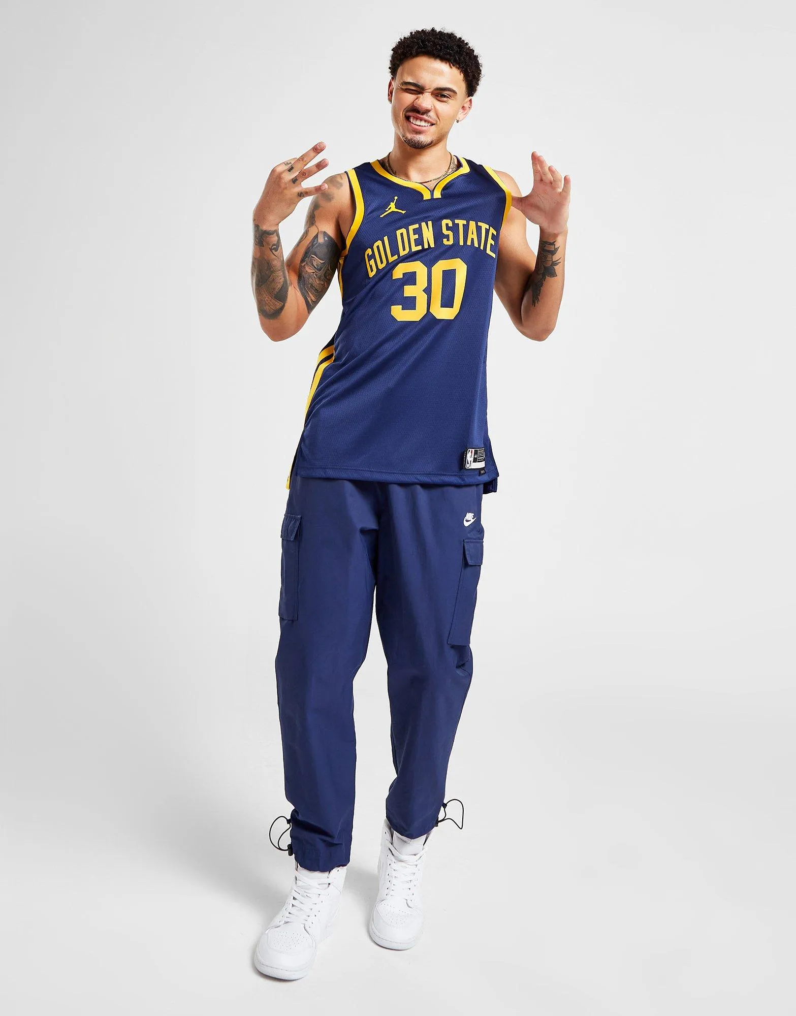 JORDAN GOLDEN STATE WARRIORS STATEMENT EDITION CAMISETA JORDAN DRIFIT NBA SWINGMAN
