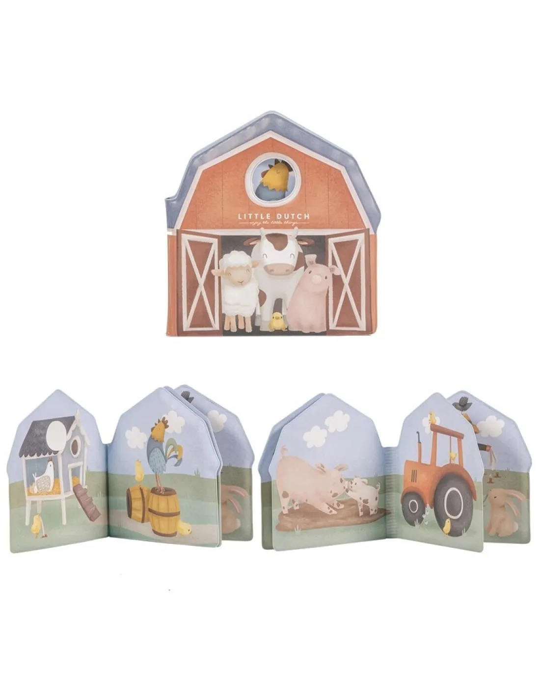 LIBRO PARA EL BAÑO GRANJA LD2011217 LITTLE DUTCH