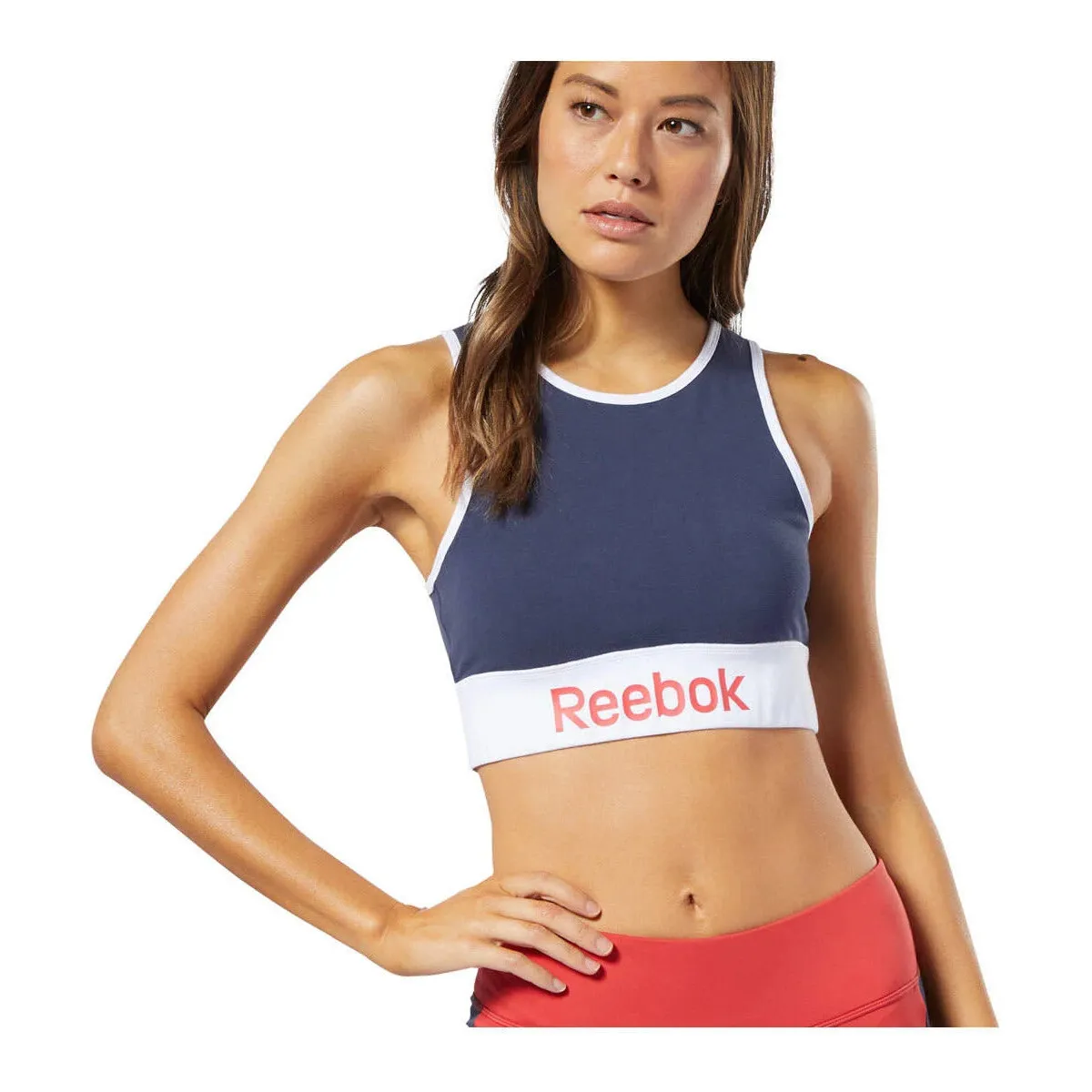 Linear Logo Cotton Bra