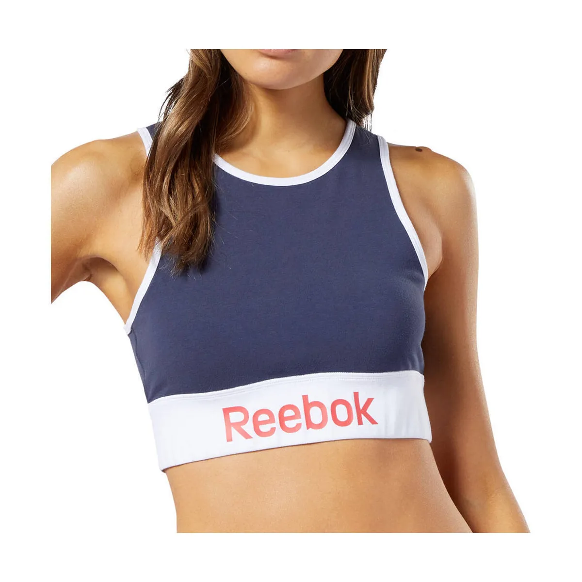 Linear Logo Cotton Bra