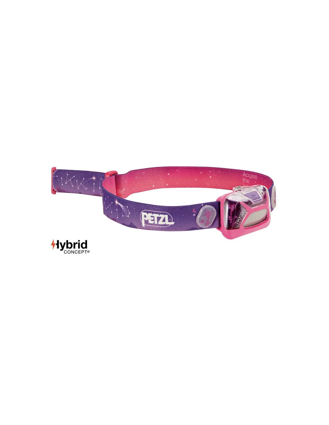 Linterna de Escalada Petzl Tikkid Rosa