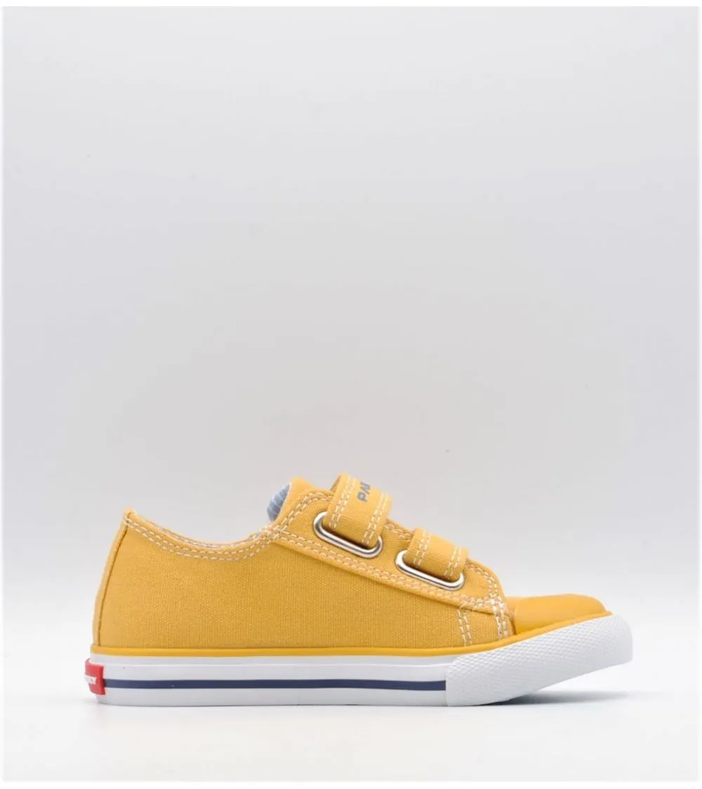 LONAS PABLOSKY VELCRO CANVAS MOSTAZA