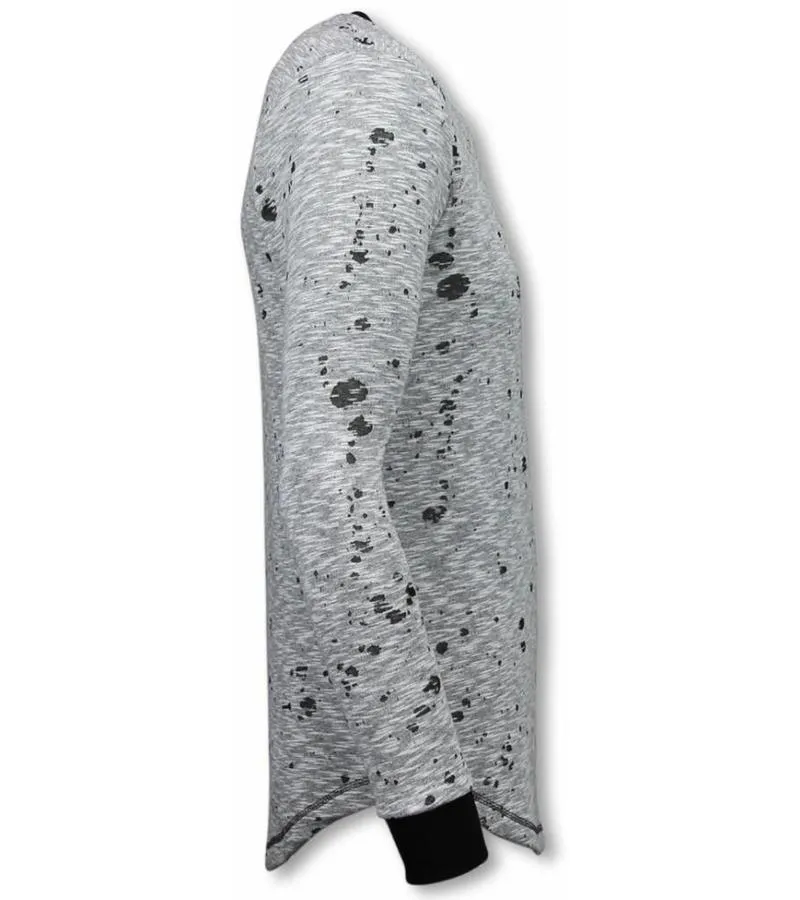 LONGFIT EMBRIORDRY  PARCHES DE SUéTER  GUERRILLA  GRIS