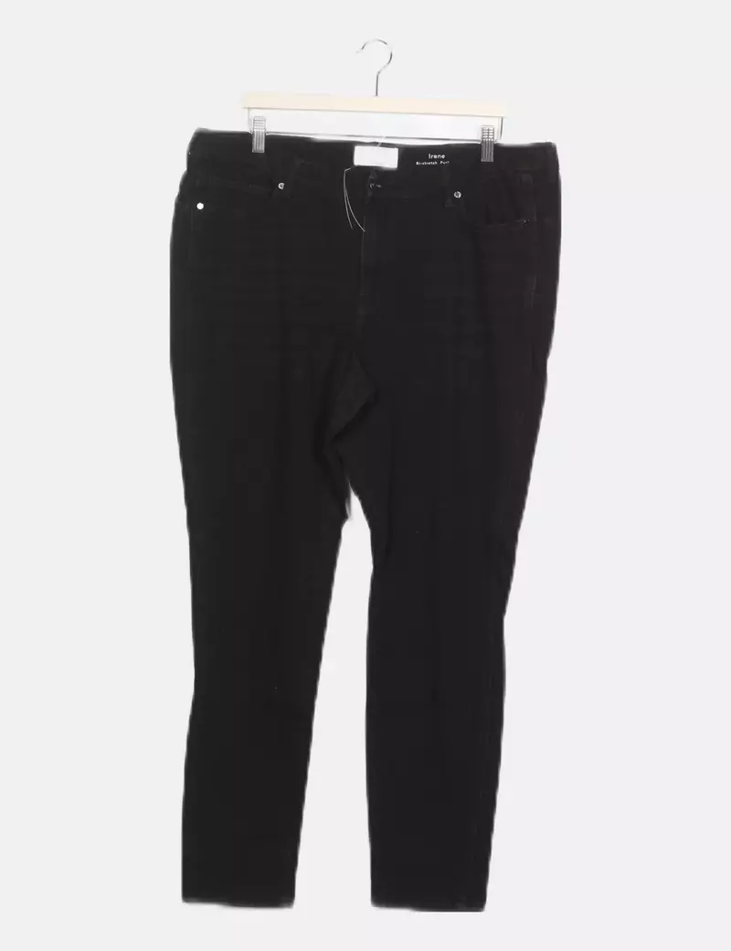 Mango Pantalón negro denim