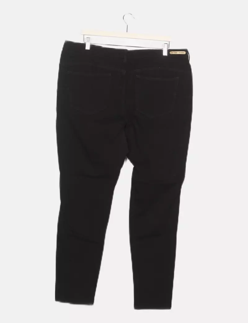 Mango Pantalón negro denim