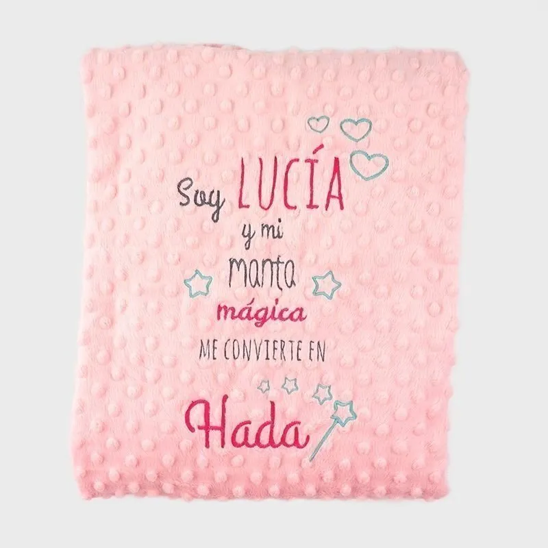 Manta bebé cuento Hada