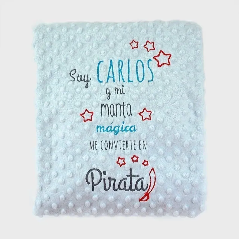 Manta bebé cuento Pirata