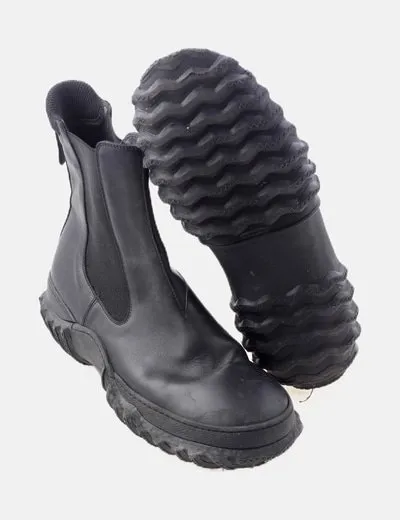 MARNI Botas negras plataforma