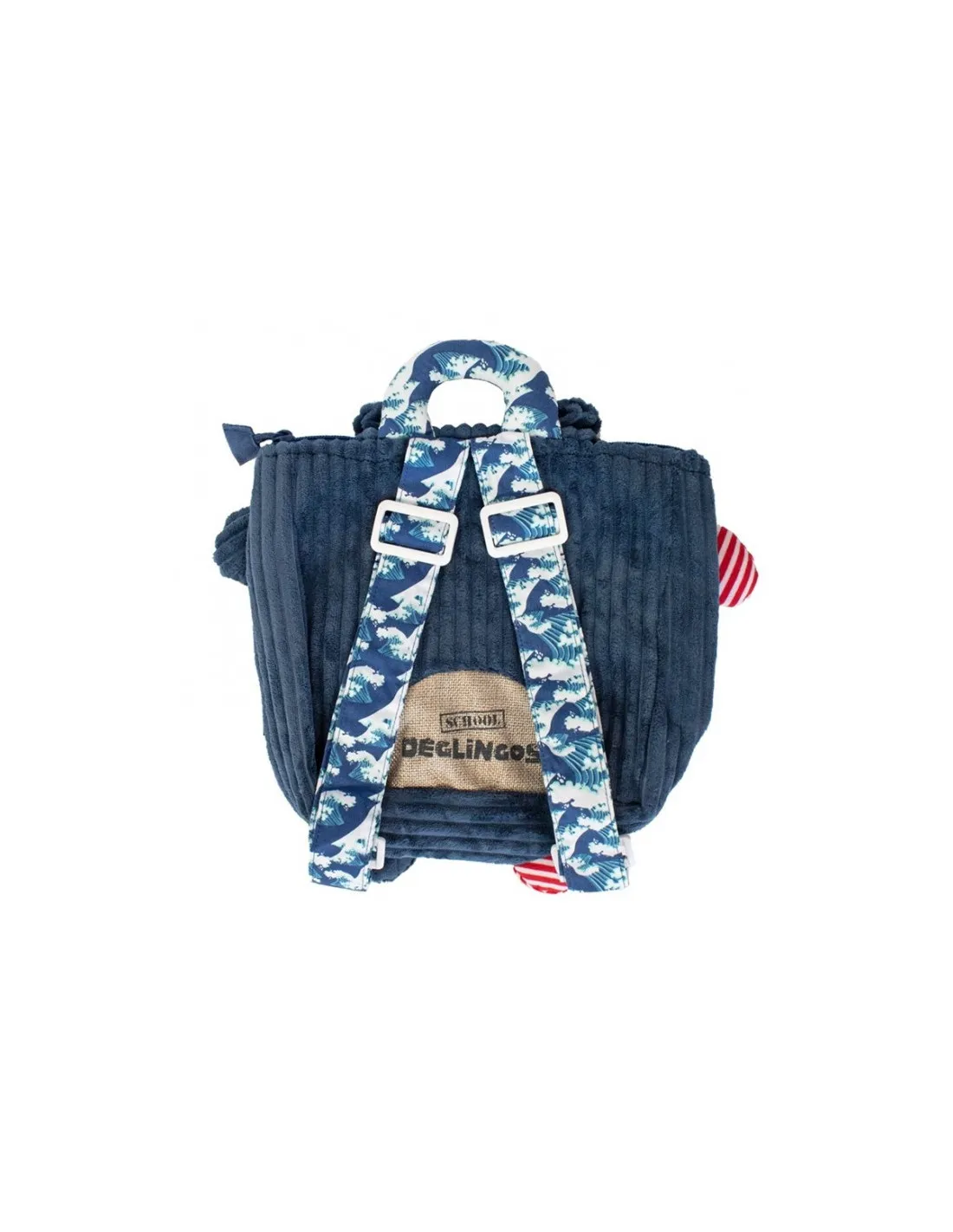 Mochila infantil hipopótamo Déglingos