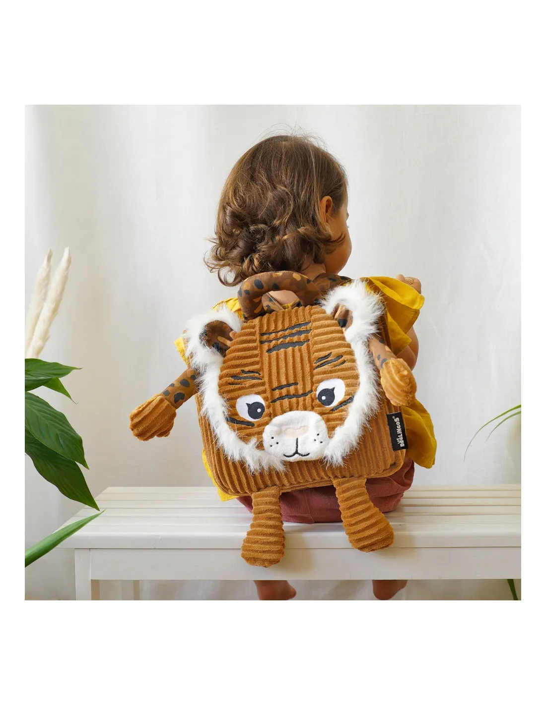 Mochila infantil tigre Déglingos