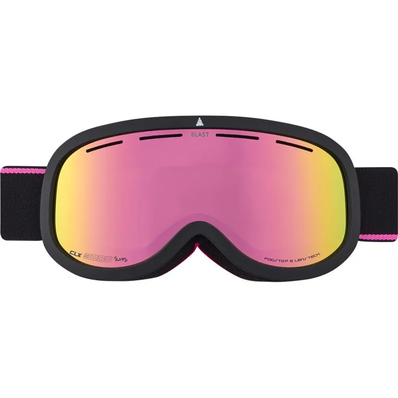 Máscara de esquí Cairn Blast Spx3000 (Mat black Neon Pink) Niño