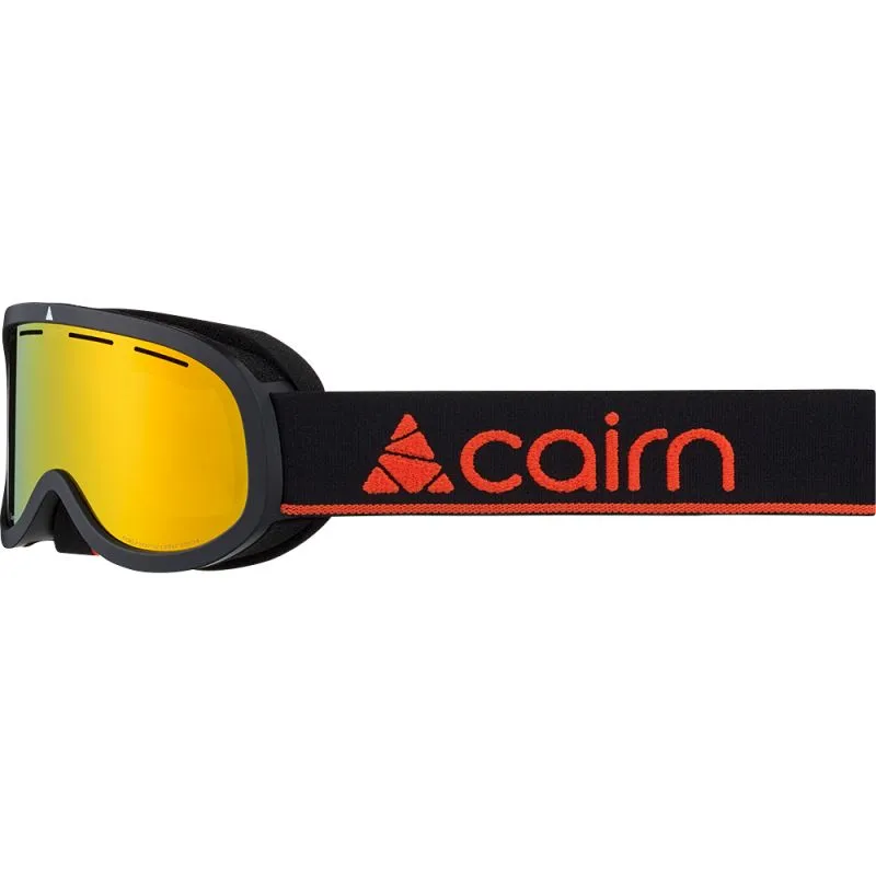 Máscara de esquí para niños Cairn Blast Spx3000 (Mat negro Rojo brillante)