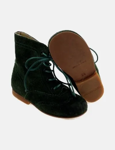 NoName Botas ante verde