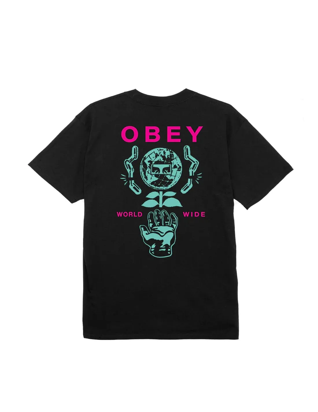OBEY HELPING HAND BLACK