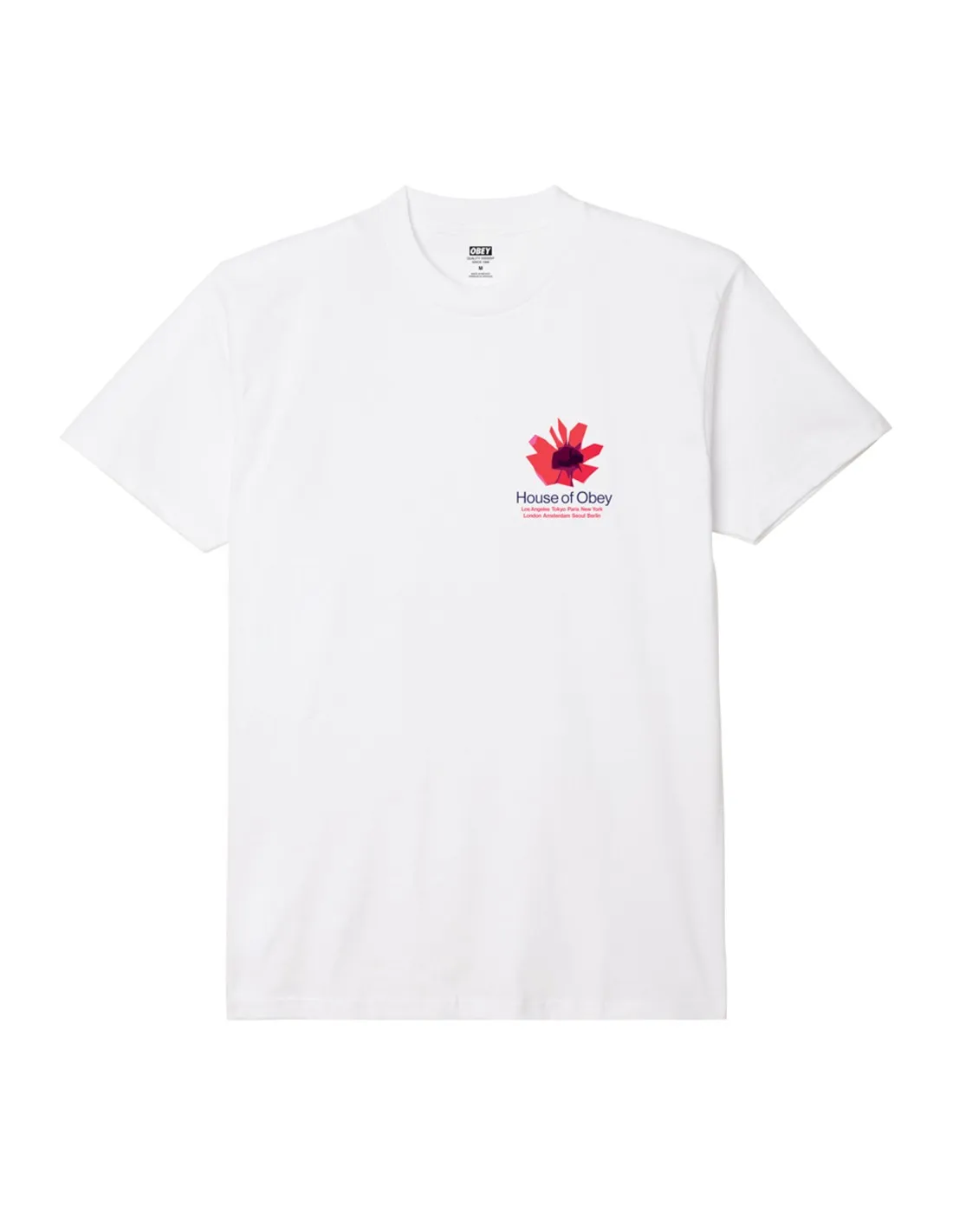 OBEY HOUSE OF OBEY FLORAL WHITE