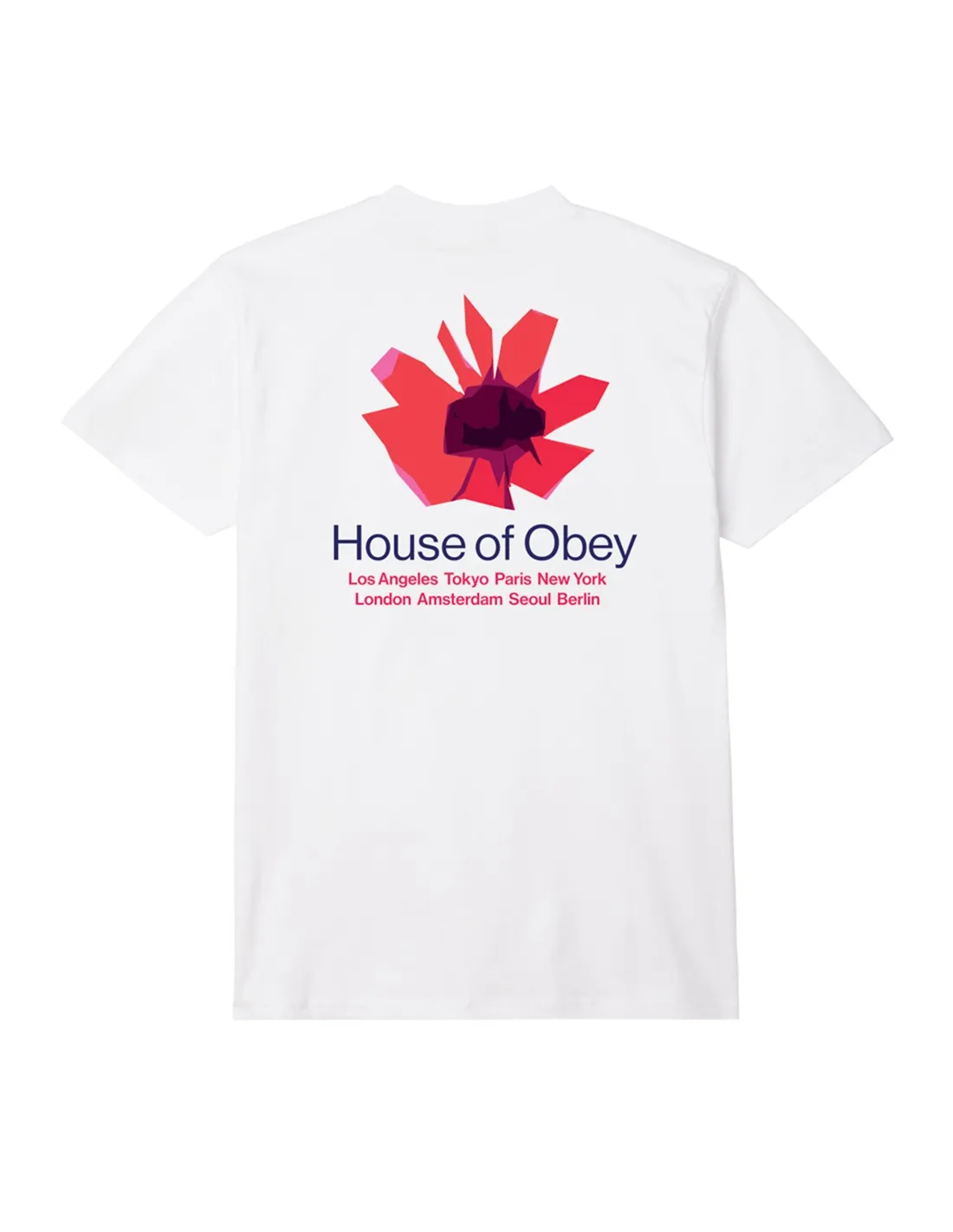 OBEY HOUSE OF OBEY FLORAL WHITE