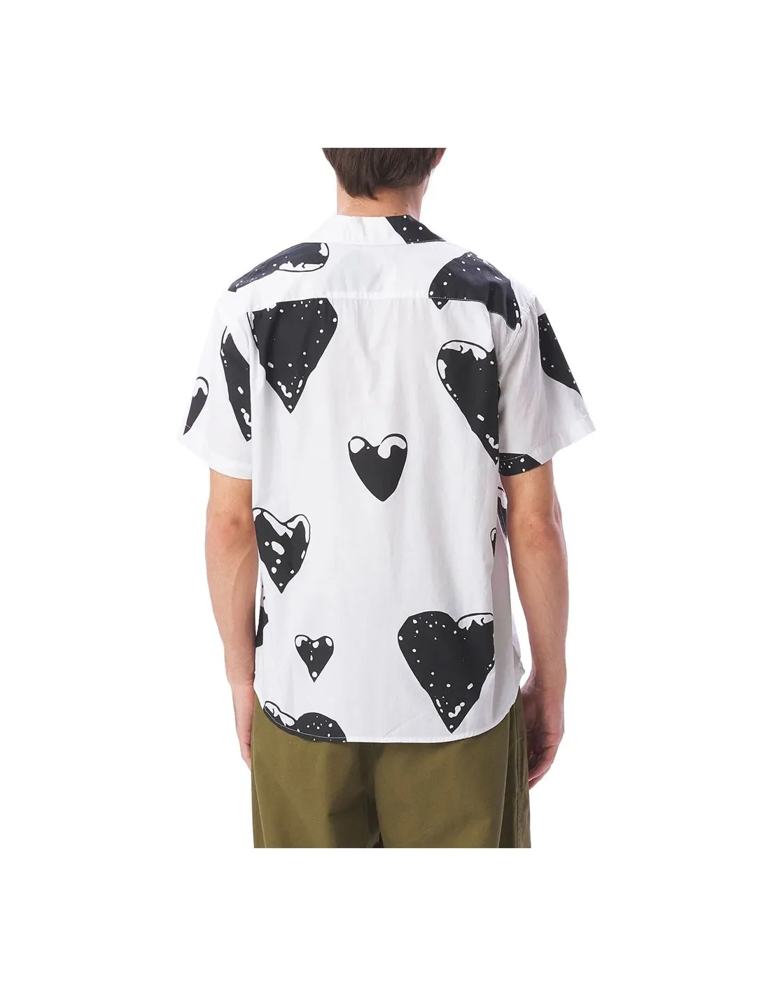 OBEY LOVELESS WOVEN WHITE MULTI
