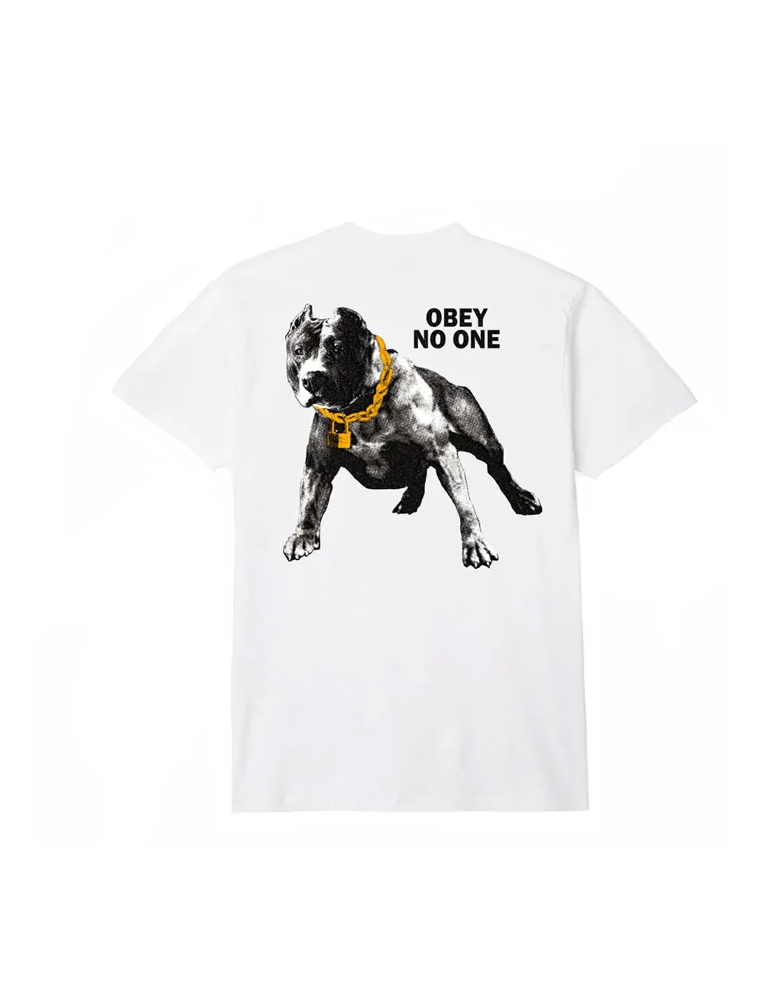 OBEY NO ONE WHITE