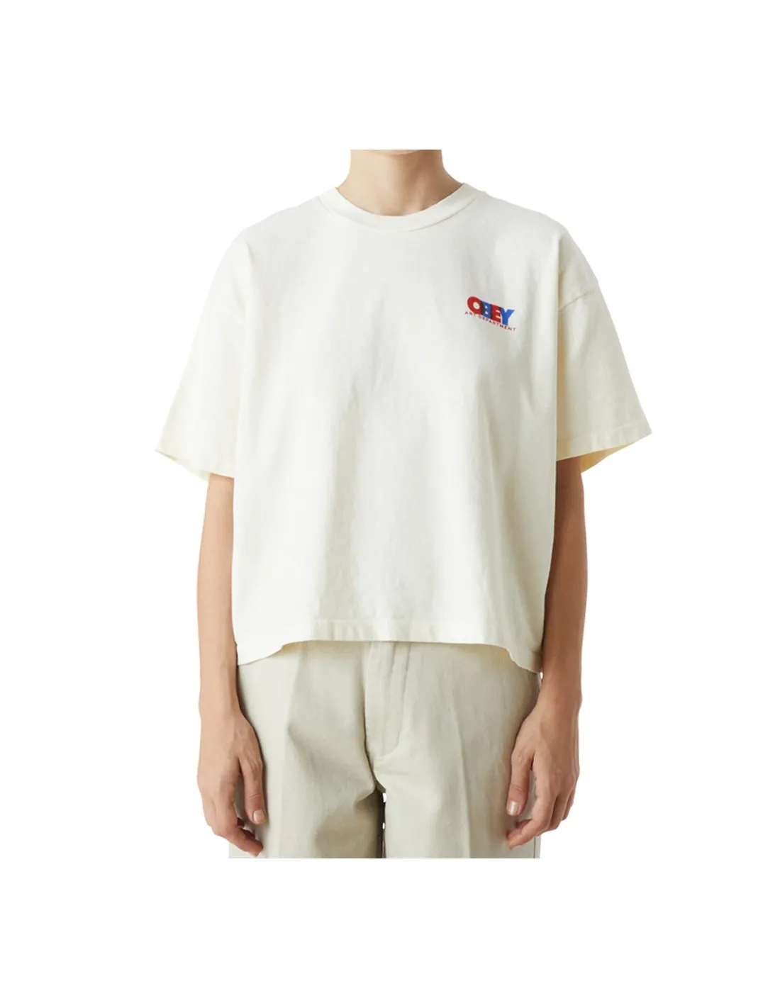 OBEY OVERLAY UNBLEACHED