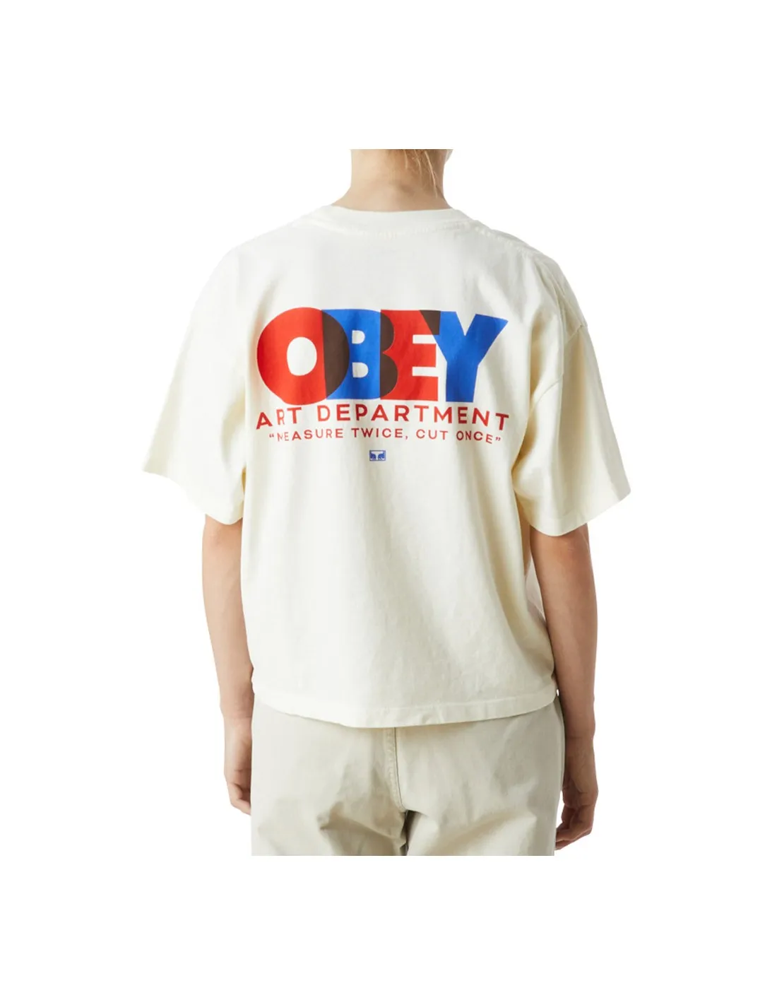 OBEY OVERLAY UNBLEACHED
