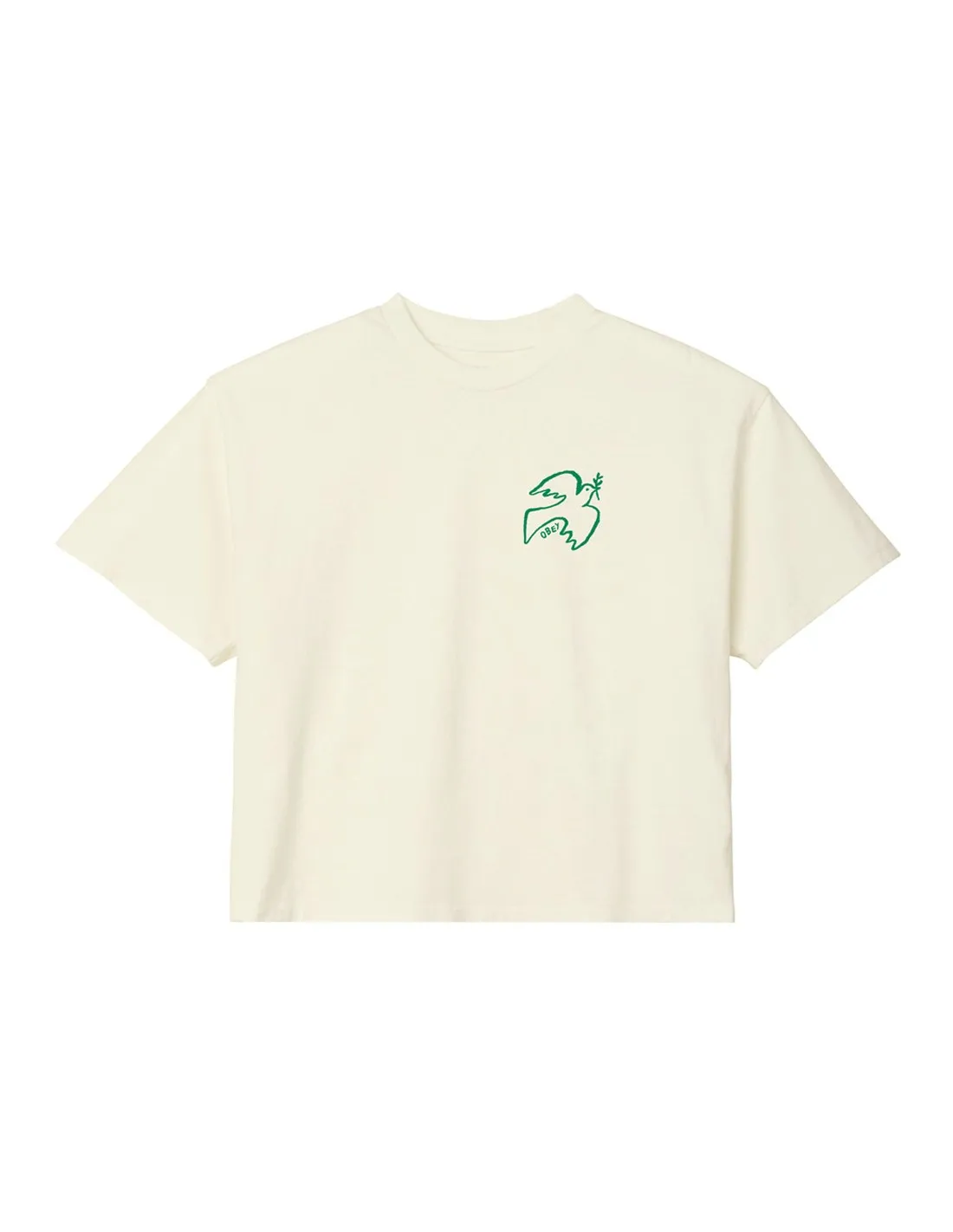 OBEY PEACE AND LOVE FOR ALL DOVE UNBLEACHED
