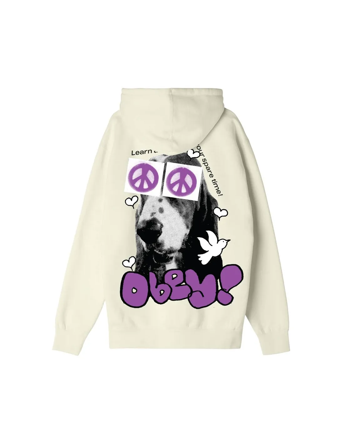 OBEY PEACE EYES UNBLEACHED