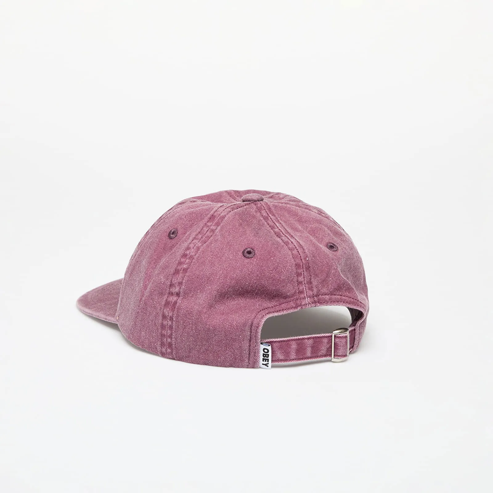 OBEY Pigment Lowercase 6 Panel Cap Pigment Vino Universal